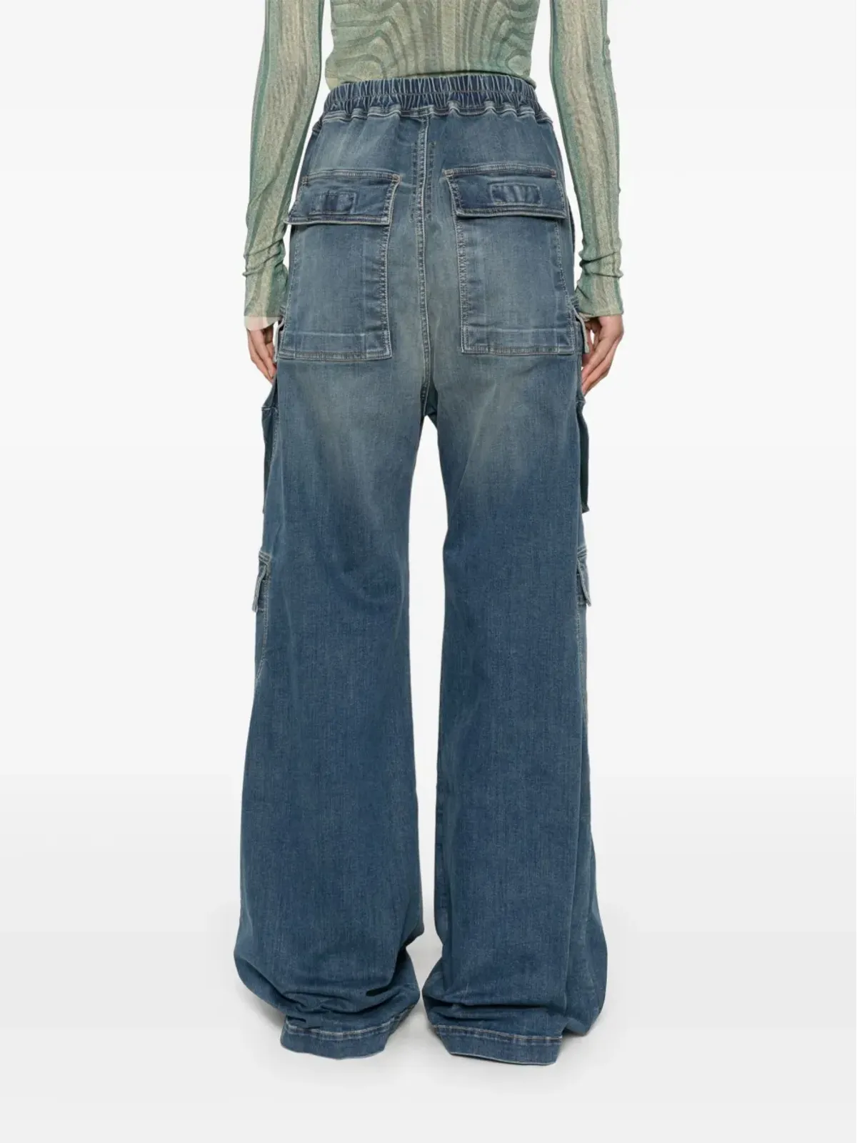 Rick Owens DRKSHDW ジャンボ ベラス カーゴジーンズ - 画像4