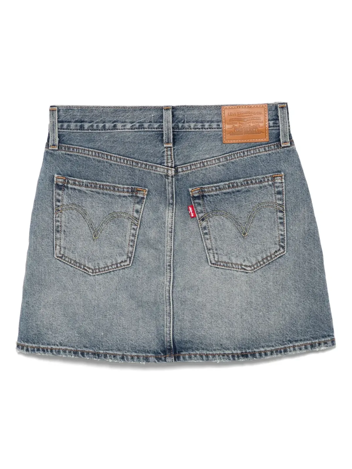 Levi's アイコン ミニスカート - ブルー - 画像2