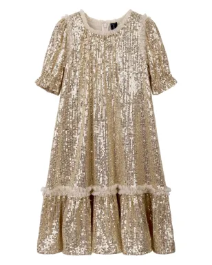 NEEDLE & THREAD KIDS スパンコールドレス - サムネイル1