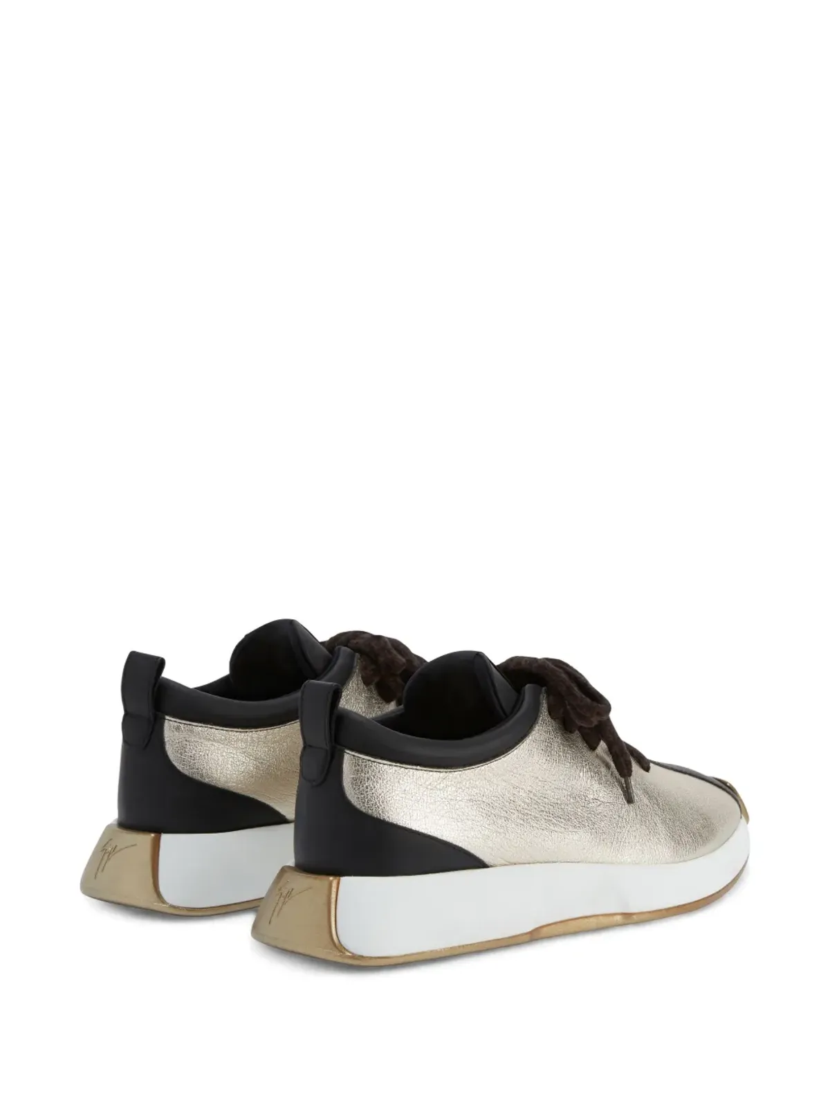 Giuseppe Zanotti Ferox レースアップ ローカットスニーカー - ゴールド - 画像3