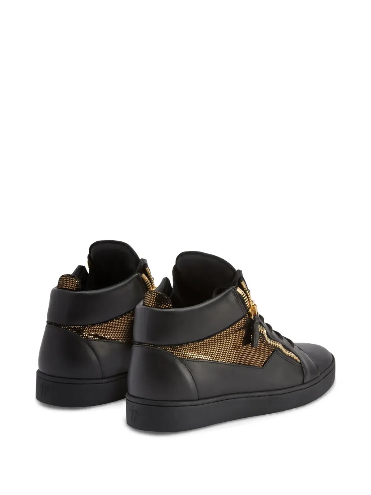 Giuseppe Zanotti Kriss レザー スニーカー - 画像3