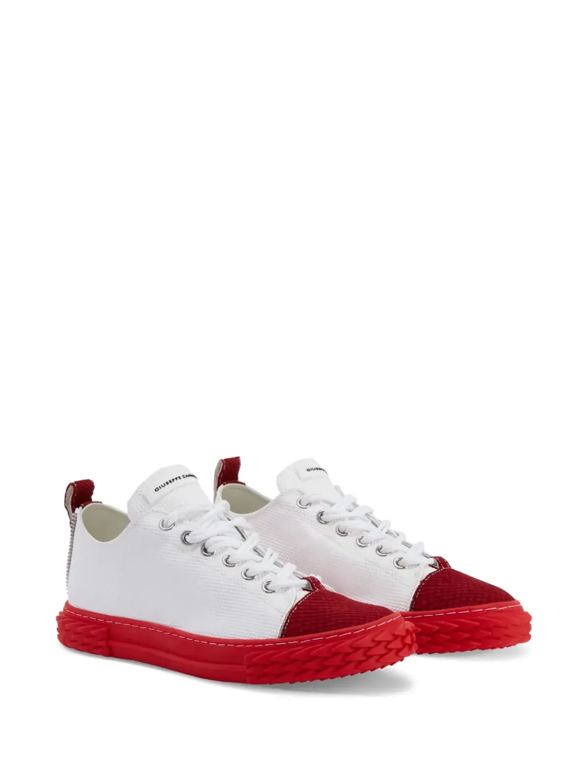Giuseppe Zanotti Blabber パネルド・鋸歯状ソール スニーカー - 画像2