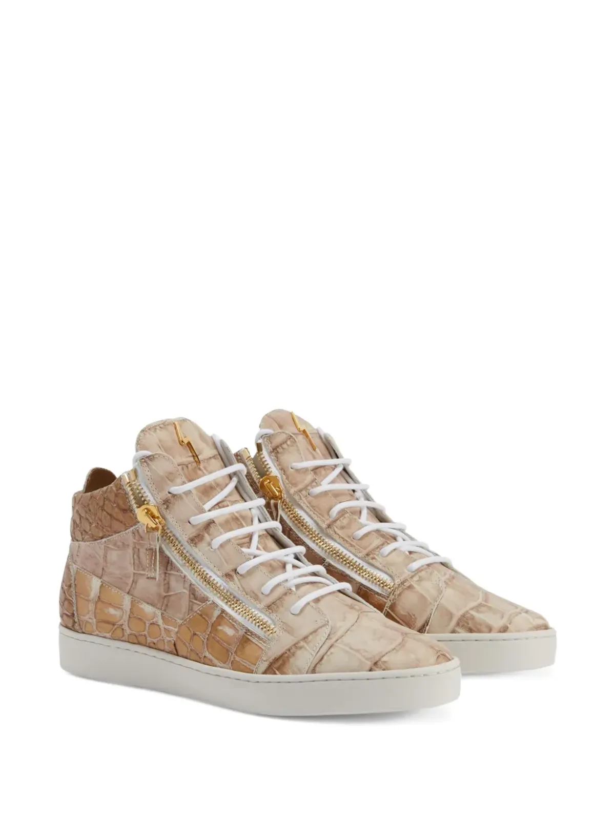 Giuseppe Zanotti クリス スニーカー（ニュートラル系） - 画像2
