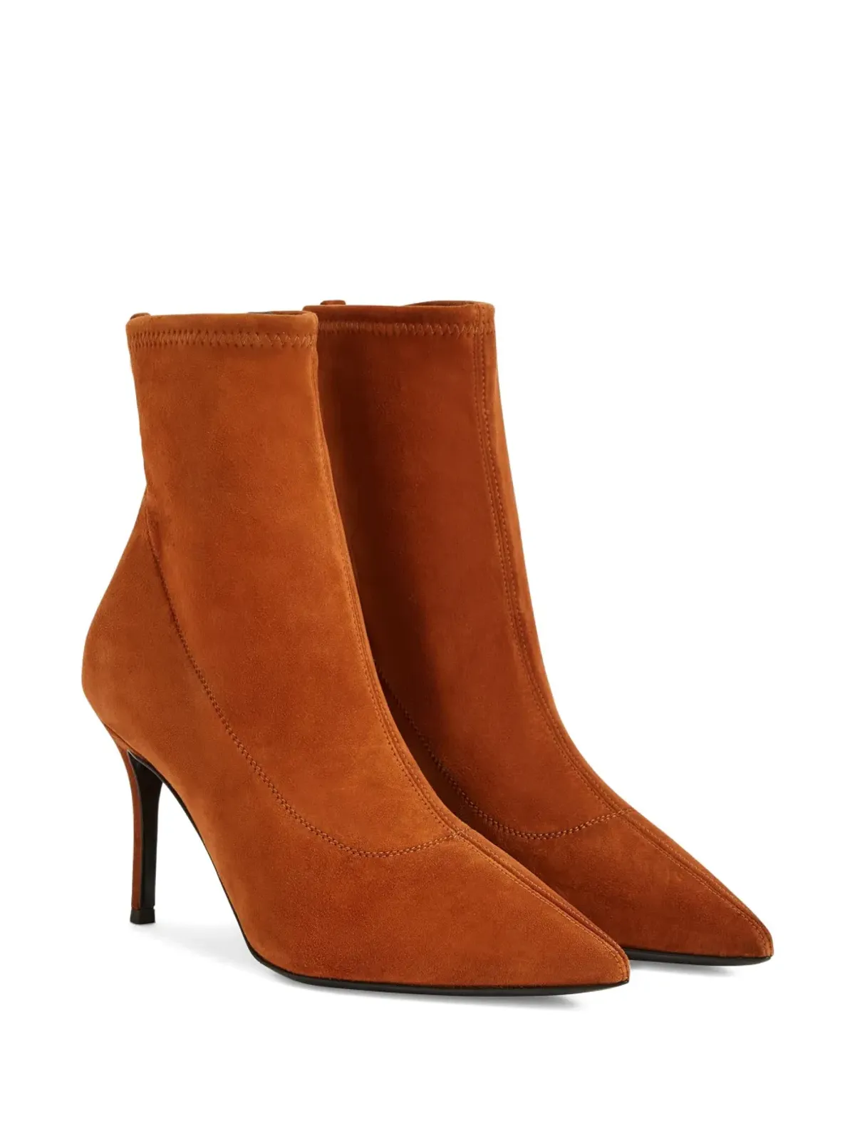 Giuseppe Zanotti ミレア ポインテッドトゥ ブーツ - ブラウン - 画像2