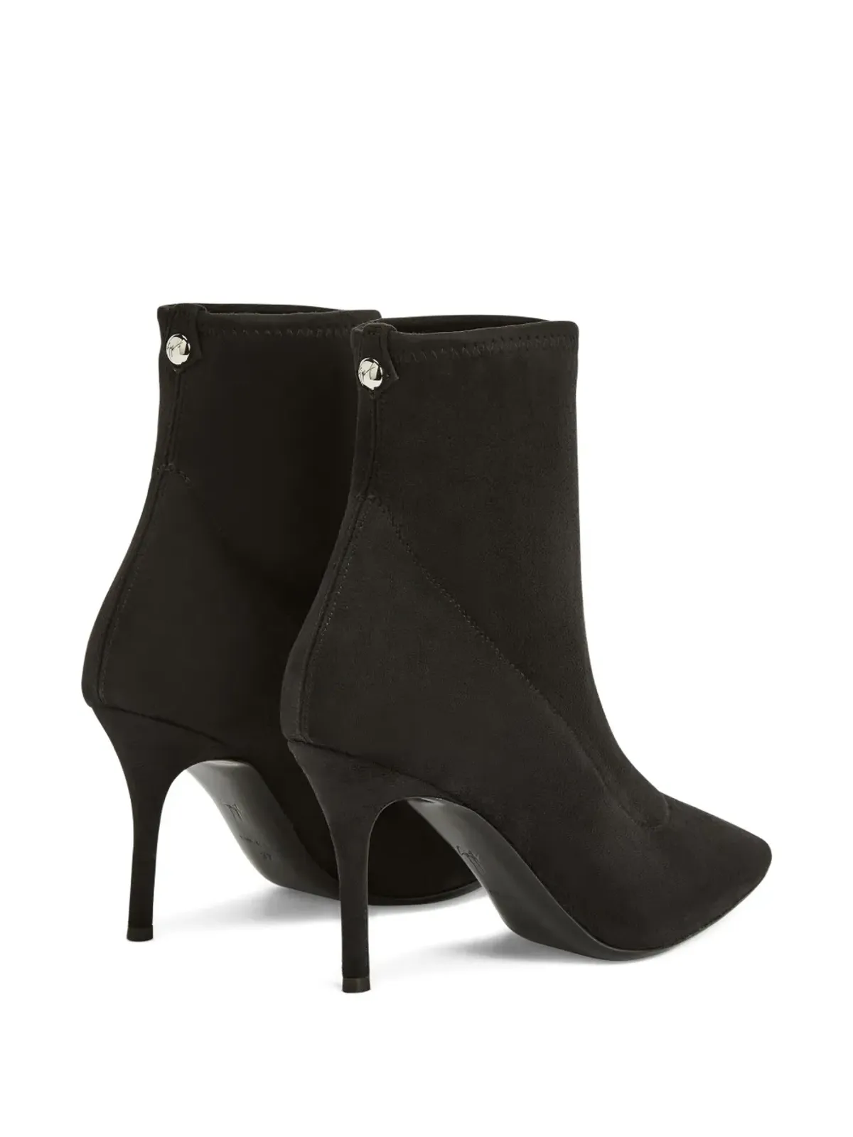 Giuseppe Zanotti 90mm ミレア ポインテッドトゥ アンクルブーツ ブラック - 画像3