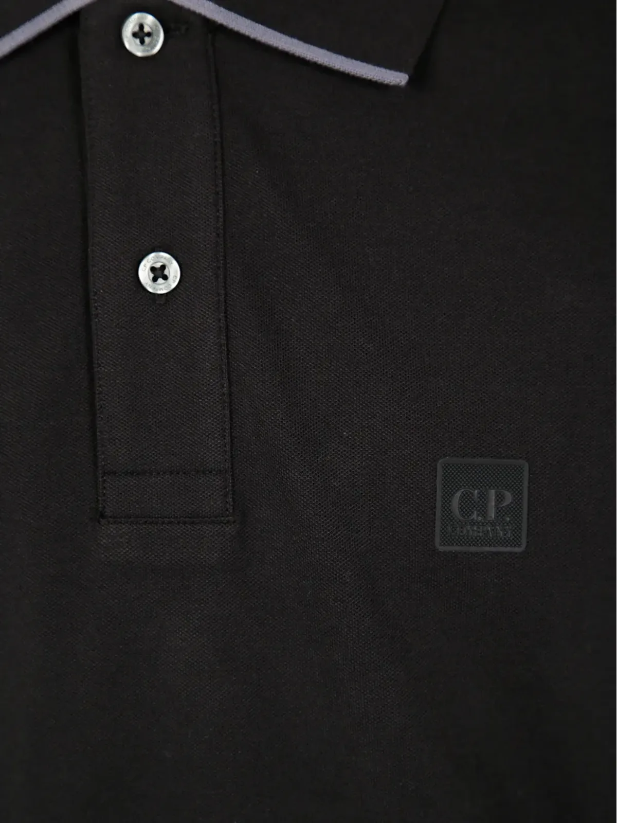 C.P. Company Metropolis Series ポロシャツ - ブラック - 画像4
