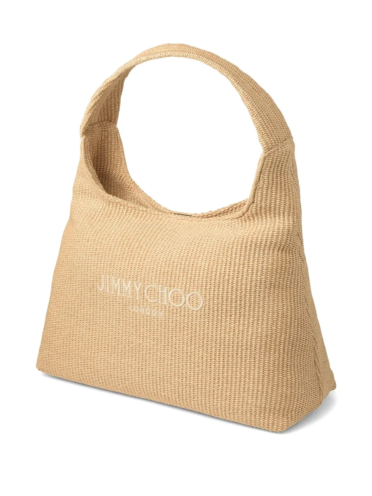 Jimmy Choo 大型 Beach Diamond ホーボー ショルダーバッグ - 画像3