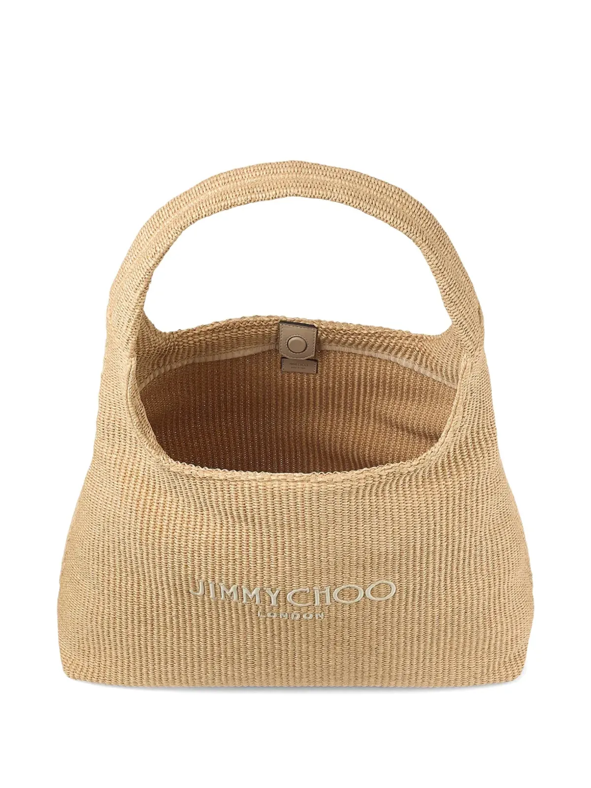 Jimmy Choo 大型 Beach Diamond ホーボー ショルダーバッグ - 画像4