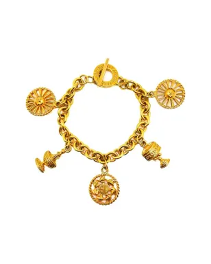 Jennifer Gibson Jewellery ガイ・ラロッシュ チャームブレスレット（1980年代） - サムネイル1