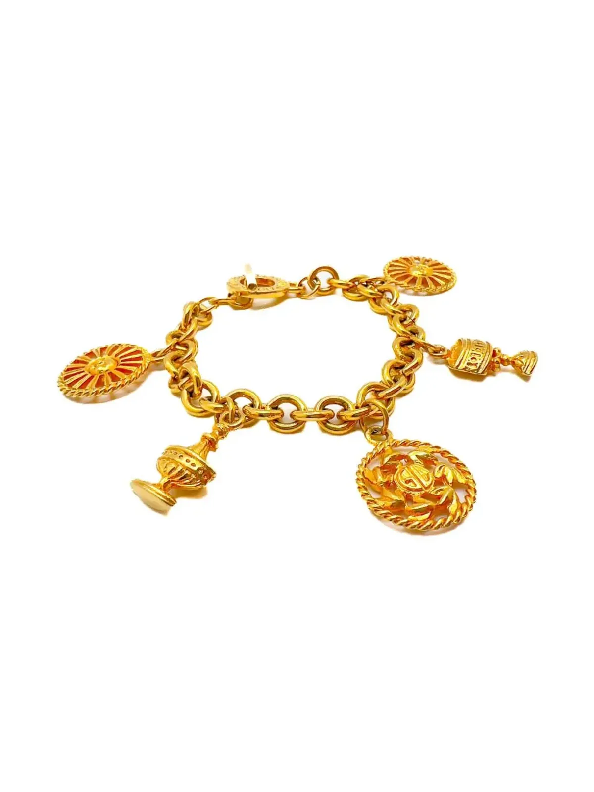 Jennifer Gibson Jewellery ガイ・ラロッシュ チャームブレスレット（1980年代） - 画像3