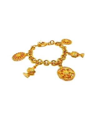 Jennifer Gibson Jewellery ガイ・ラロッシュ チャームブレスレット（1980年代） - サムネイル3