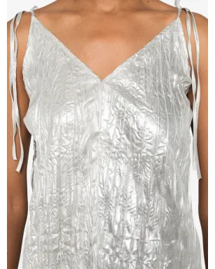 Marques'Almeida しわ加工のスリップドレス - サムネイル5