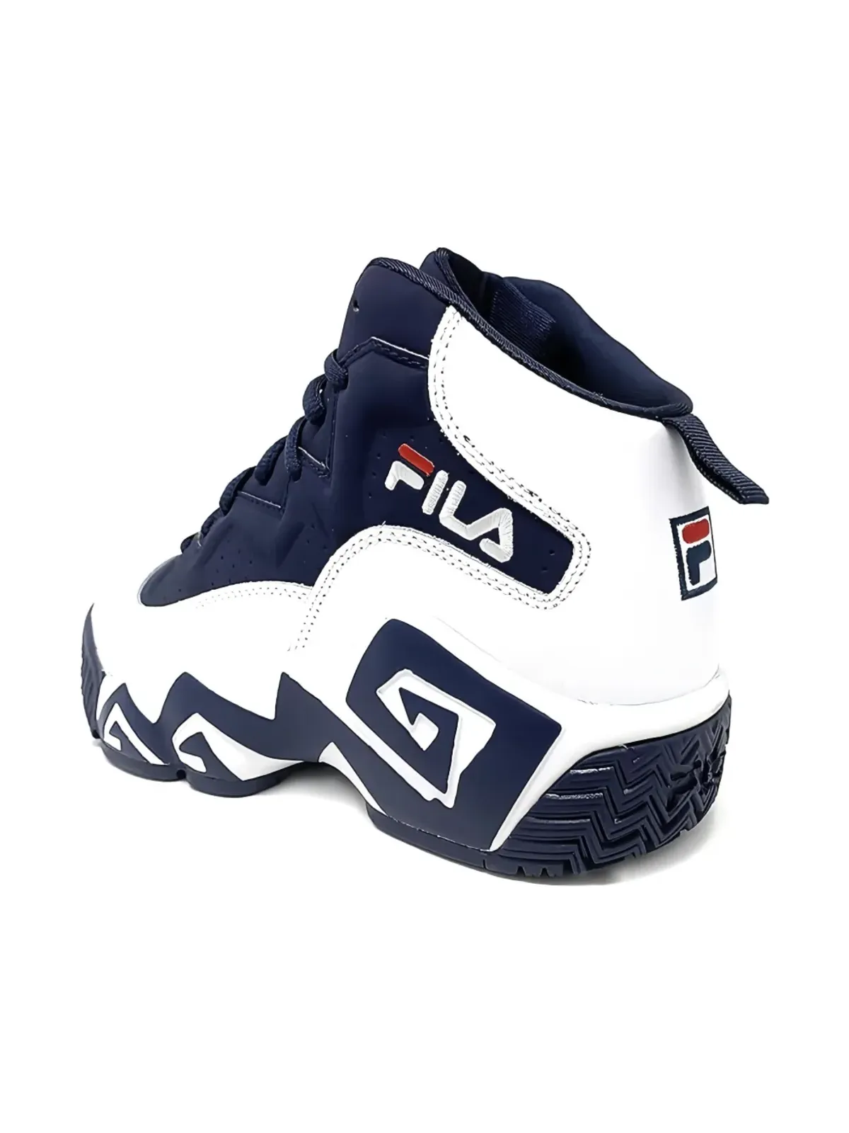 Fila Kids MB ホワイト/ネイビー/レッド スニーカー - 画像3