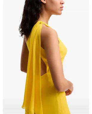 Alejandra Alonso Rojas 片肩シルクドレス - サムネイル5