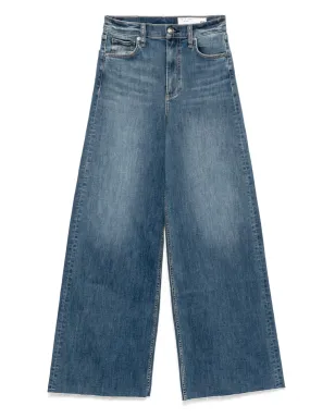 rag & bone ハイライズ・ワイドレッグジーンズ - サムネイル1
