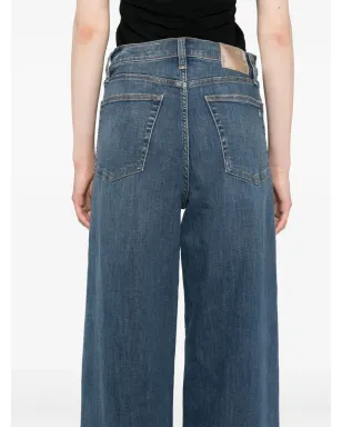 rag & bone ハイライズ・ワイドレッグジーンズ - サムネイル5