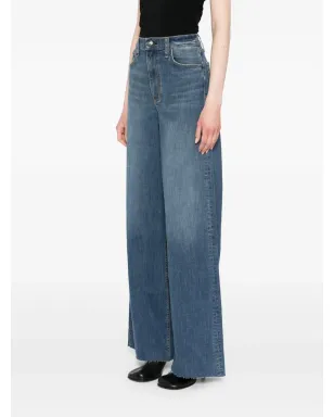 rag & bone ハイライズ・ワイドレッグジーンズ - サムネイル3