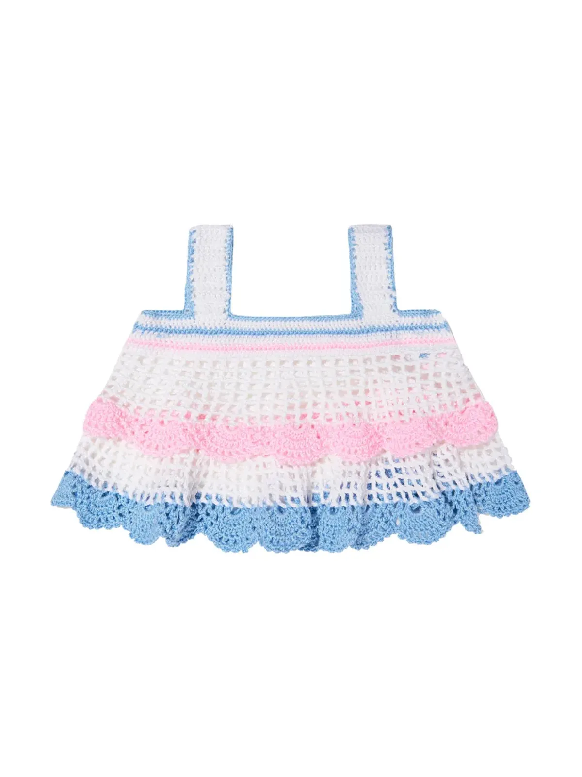 Nessi Byrd Kids クロシェットニットトップ - 画像2