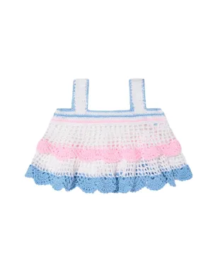 Nessi Byrd Kids クロシェットニットトップ - サムネイル2