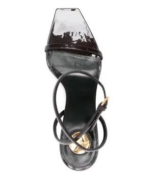 Saint Laurent 75mm Lee サンダル ブラウン - サムネイル4