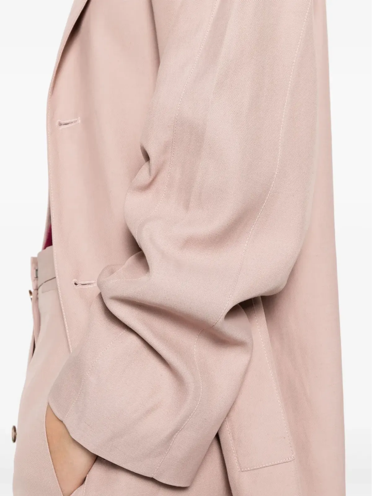 LouLou de Saison シングルブレストコート - 画像5