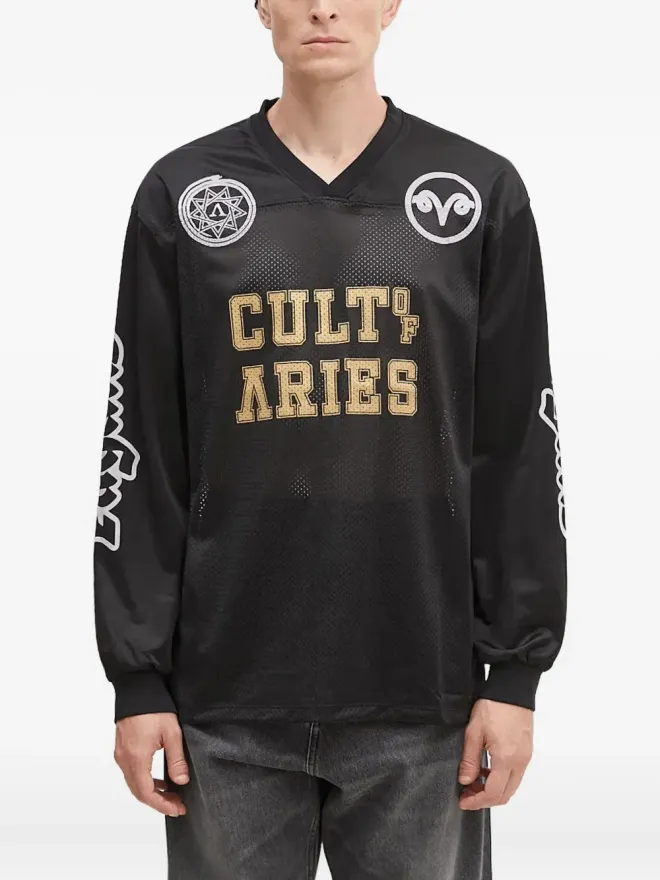 Aries Aries メッシュパネル長袖ジャージーの商品画像