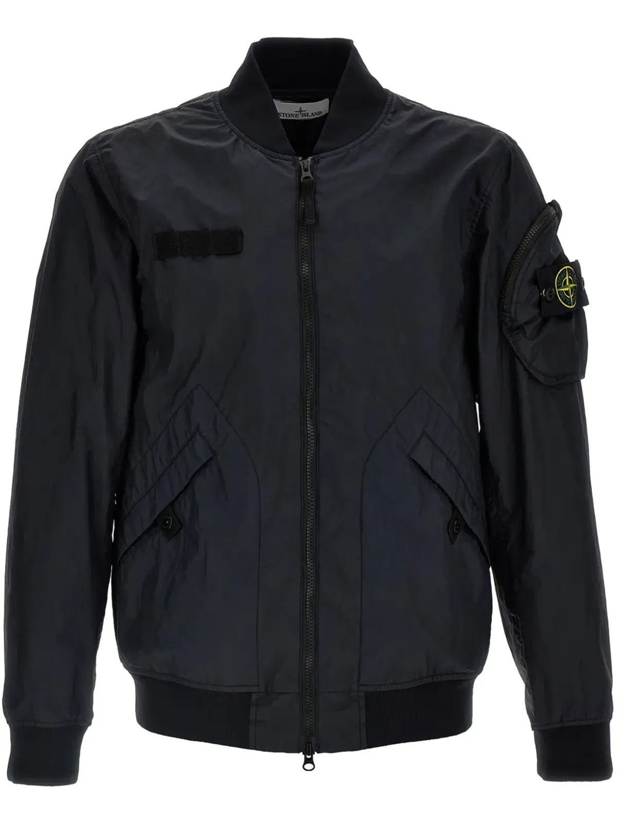 Stone Island Membrana 3L TCボンバージャケット - ブルー - 画像1