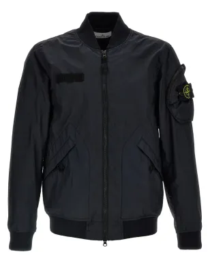 Stone Island Membrana 3L TCボンバージャケット - ブルー - サムネイル1