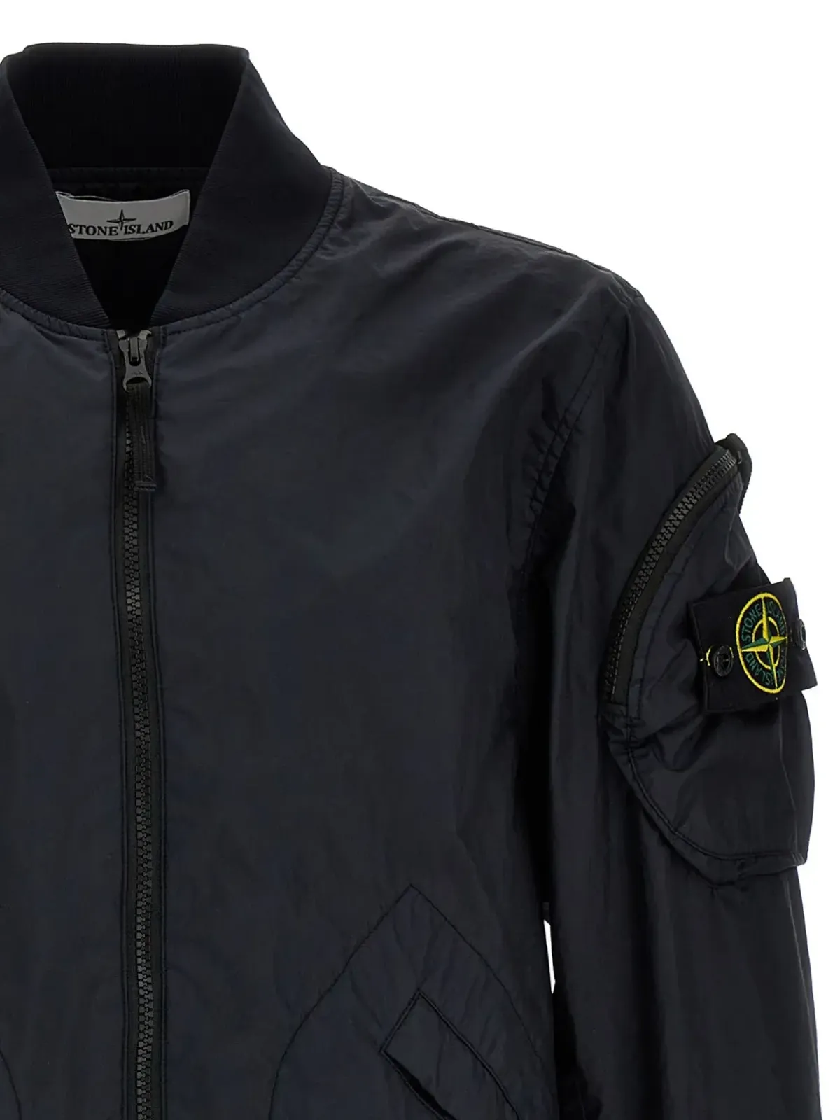 Stone Island Membrana 3L TCボンバージャケット - ブルー - 画像3