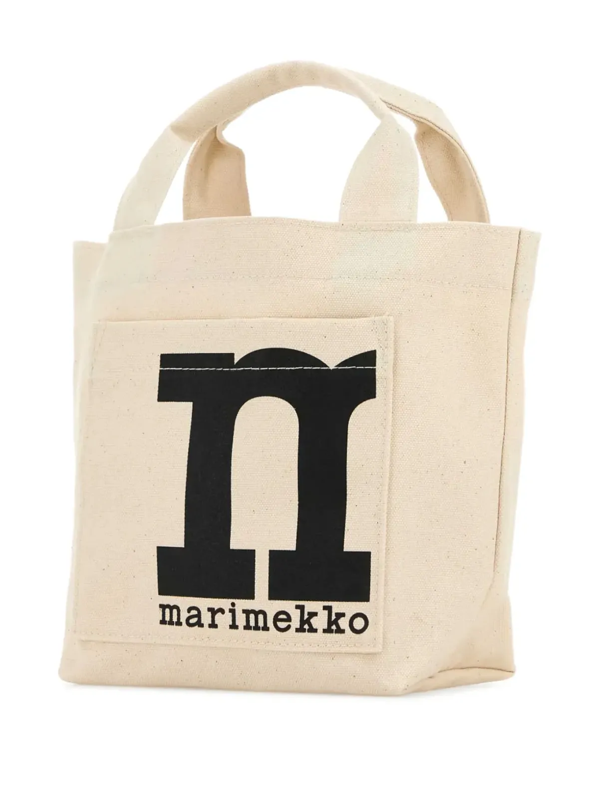 Marimekko キャンバス トートバッグ - ニュートラル - 画像3