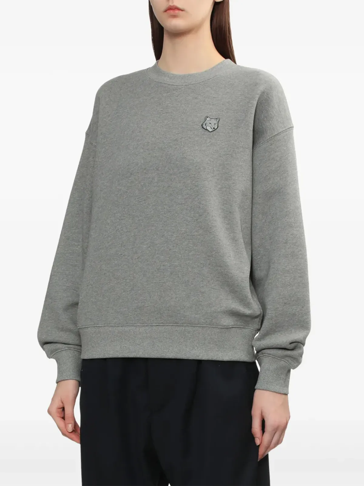 Maison Kitsuné ボールド・フォックスヘッドパッチ スウェット - 画像3
