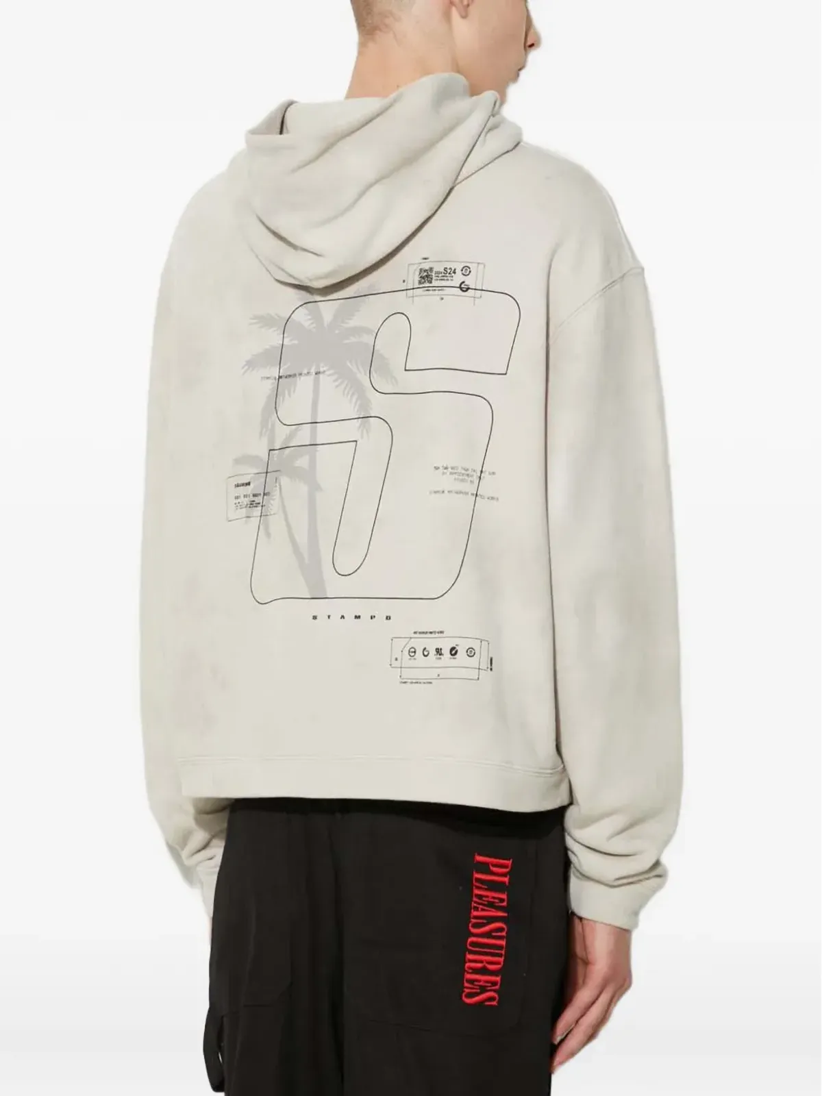 Stampd 長袖タイダイフーディー - 画像3