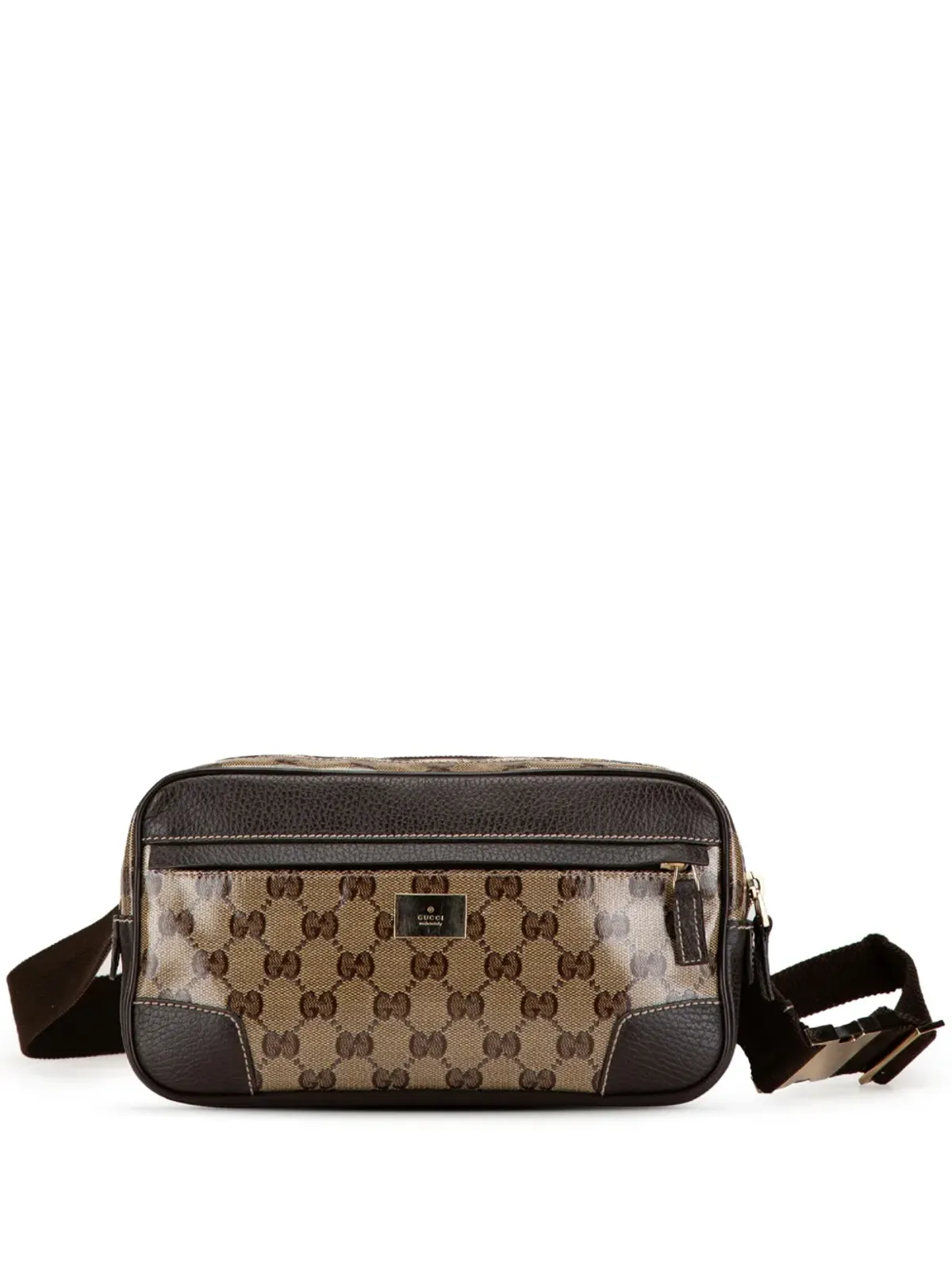 Gucci ビンテージ ベルトバッグ GGクリスタル - 画像1