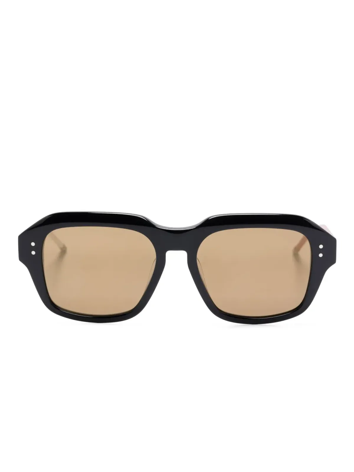 Thom Browne Eyewear oversize-frame sunglasses - Black - 画像1