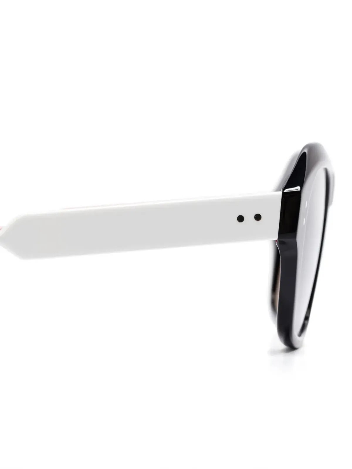 Thom Browne Eyewear oversize-frame sunglasses - Black - 画像3