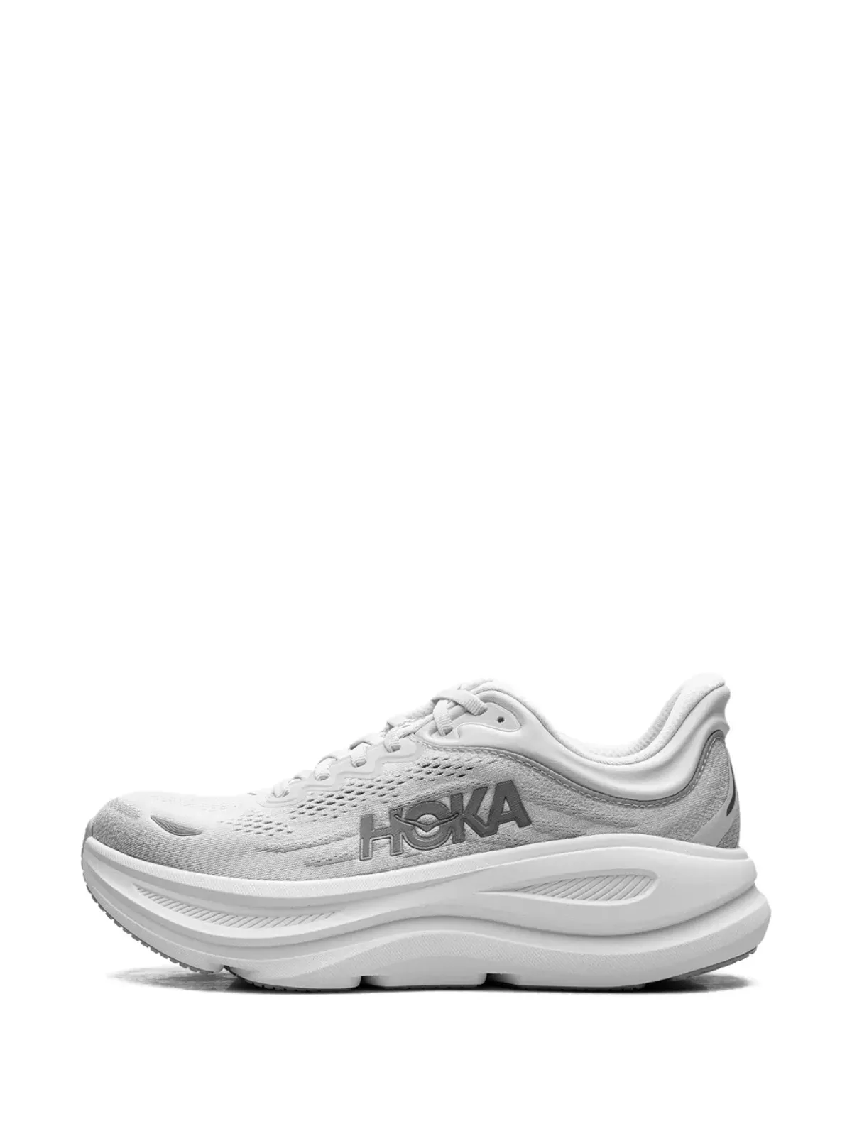 HOKA Bondi 9 ロゴプリント スニーカー - 画像5