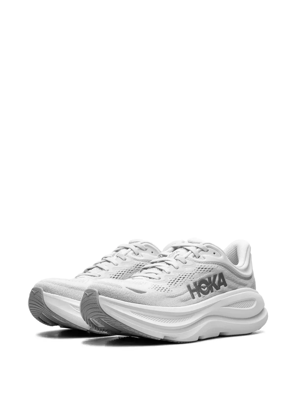 HOKA Bondi 9 ロゴプリント スニーカー - 画像2