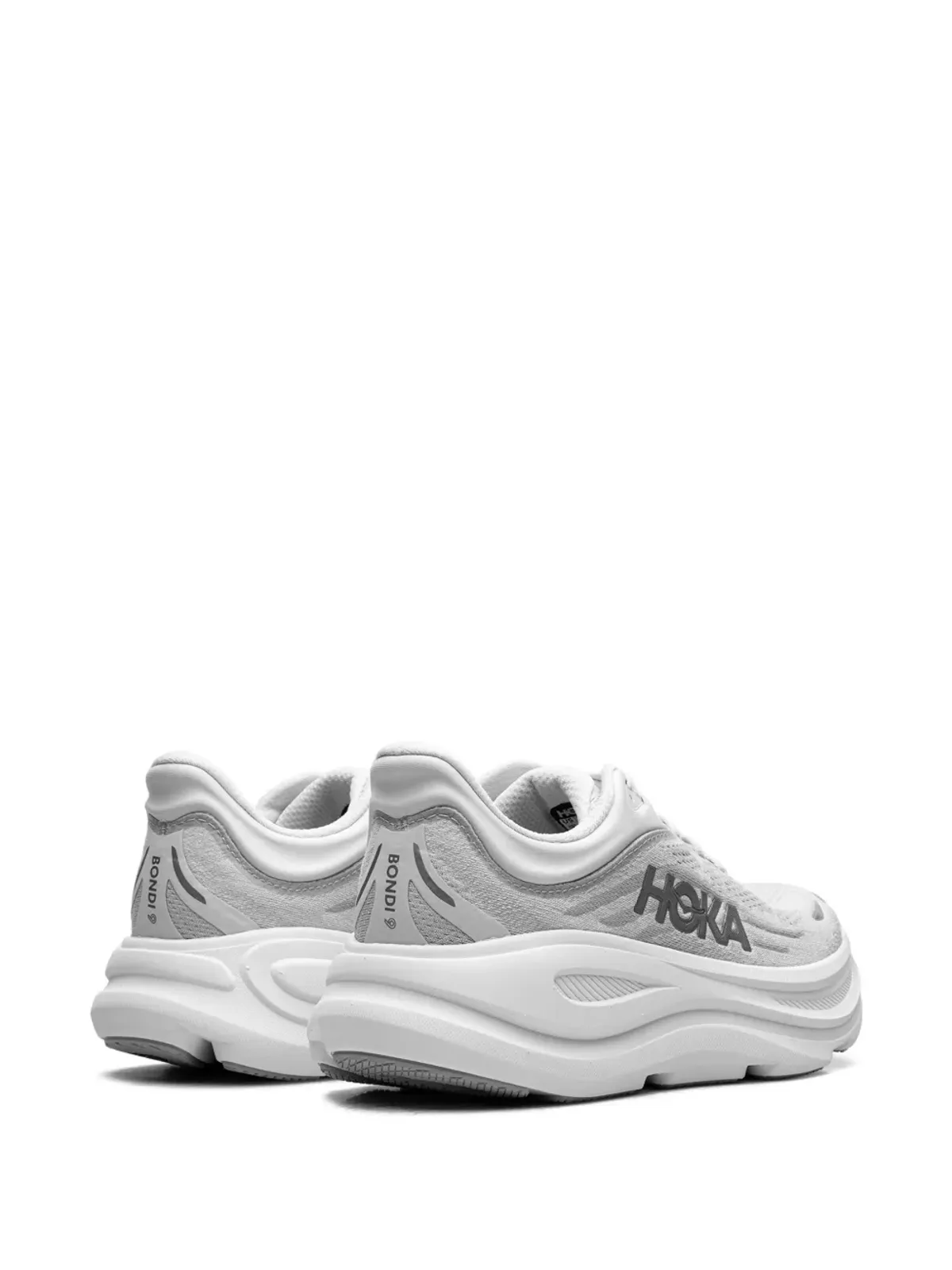 HOKA Bondi 9 ロゴプリント スニーカー - 画像3