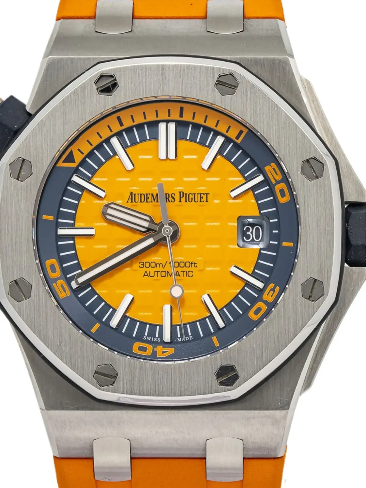 Audemars Piguet ビンテージ ロイヤルオークオフショア ダイバー オレンジ - 画像3