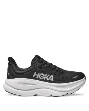 HOKA Bondi 9 ブラック/ホワイト スニーカー - サムネイル1