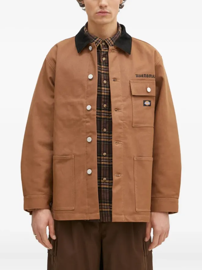 WACKO MARIA WACKO MARIA ロゴ刺繍ジャケット（ブラウン）の商品画像
