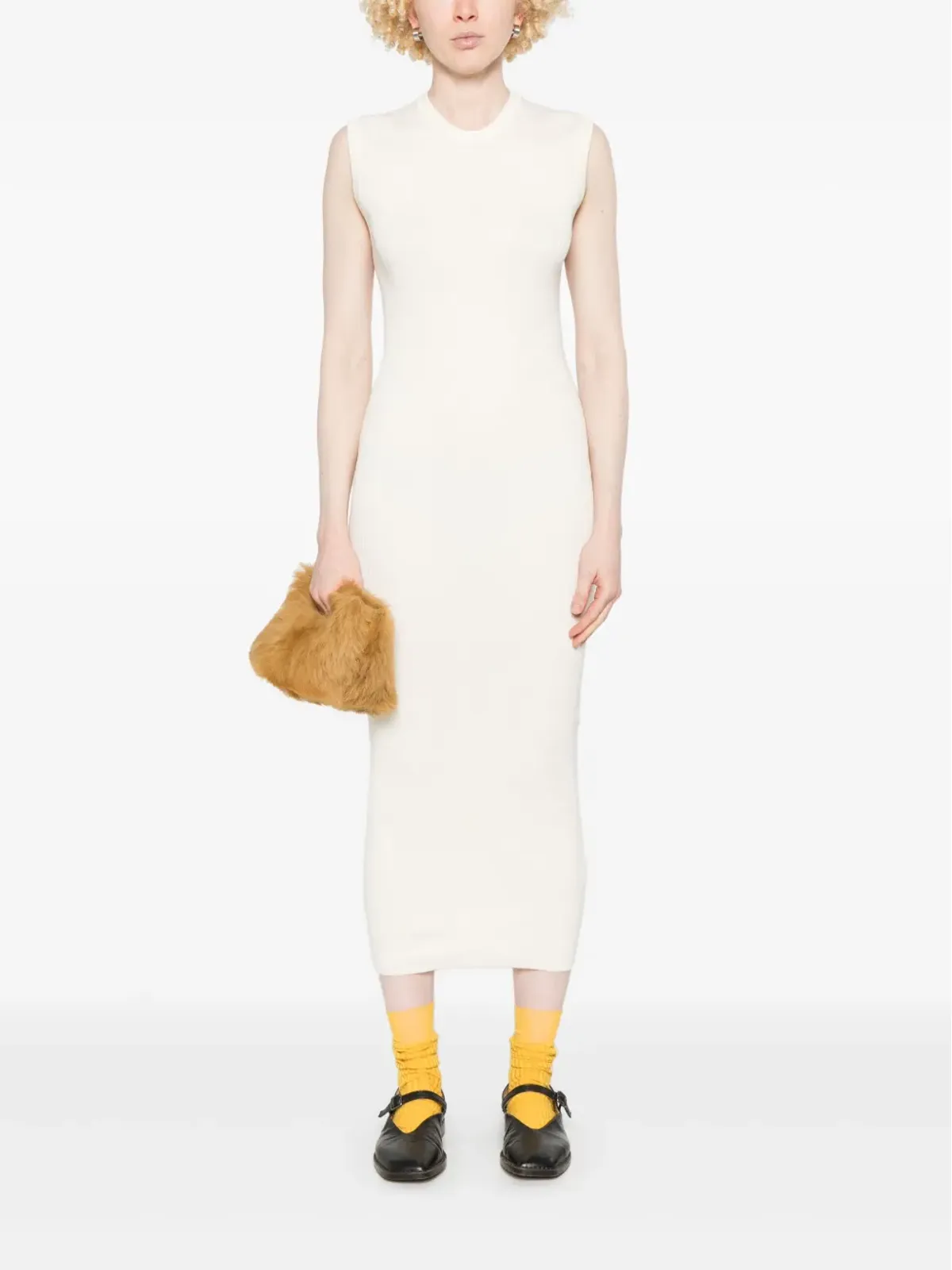 JIL SANDER+ ニットマキシドレス - 画像2
