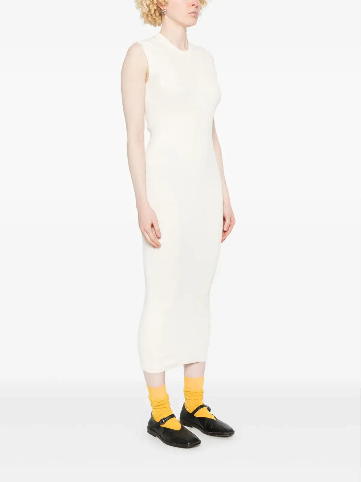 JIL SANDER+ ニットマキシドレス - 画像3
