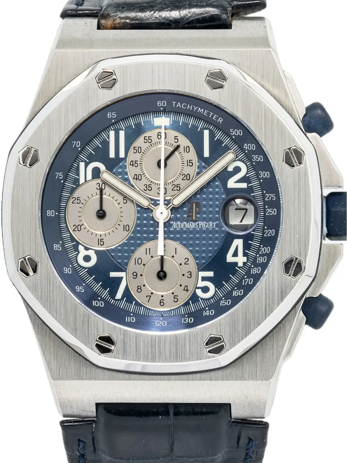 Audemars Piguet ビンテージ ロイヤルオークオフショア ブルー - 画像3