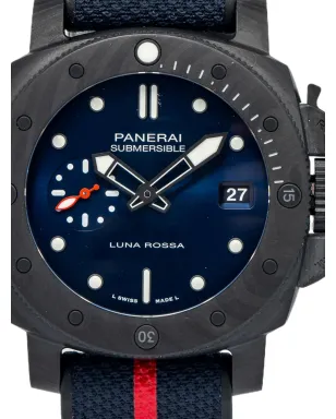 Panerai ビンテージ サブマージブル ルナ・ロッサ ブルー - サムネイル3