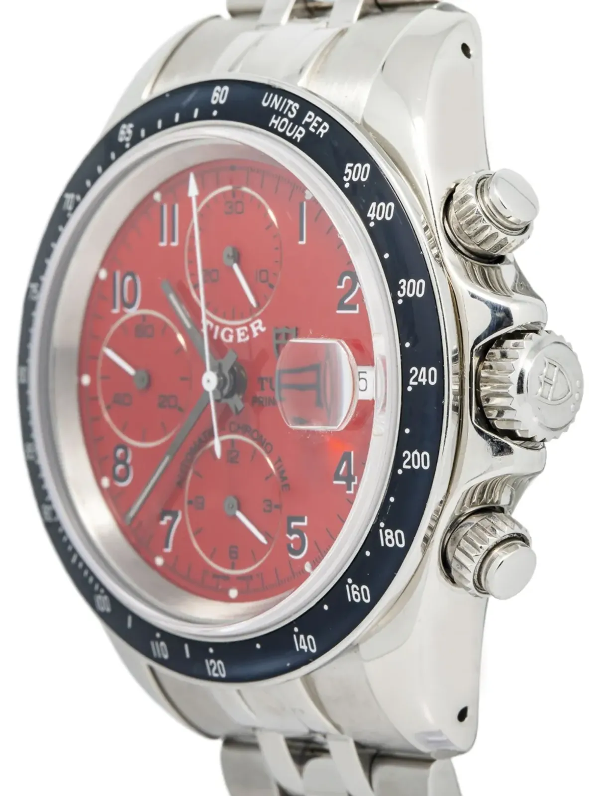 TUDOR ビンテージ タイガー プリンス デイト クロノグラフ レッド - 画像2