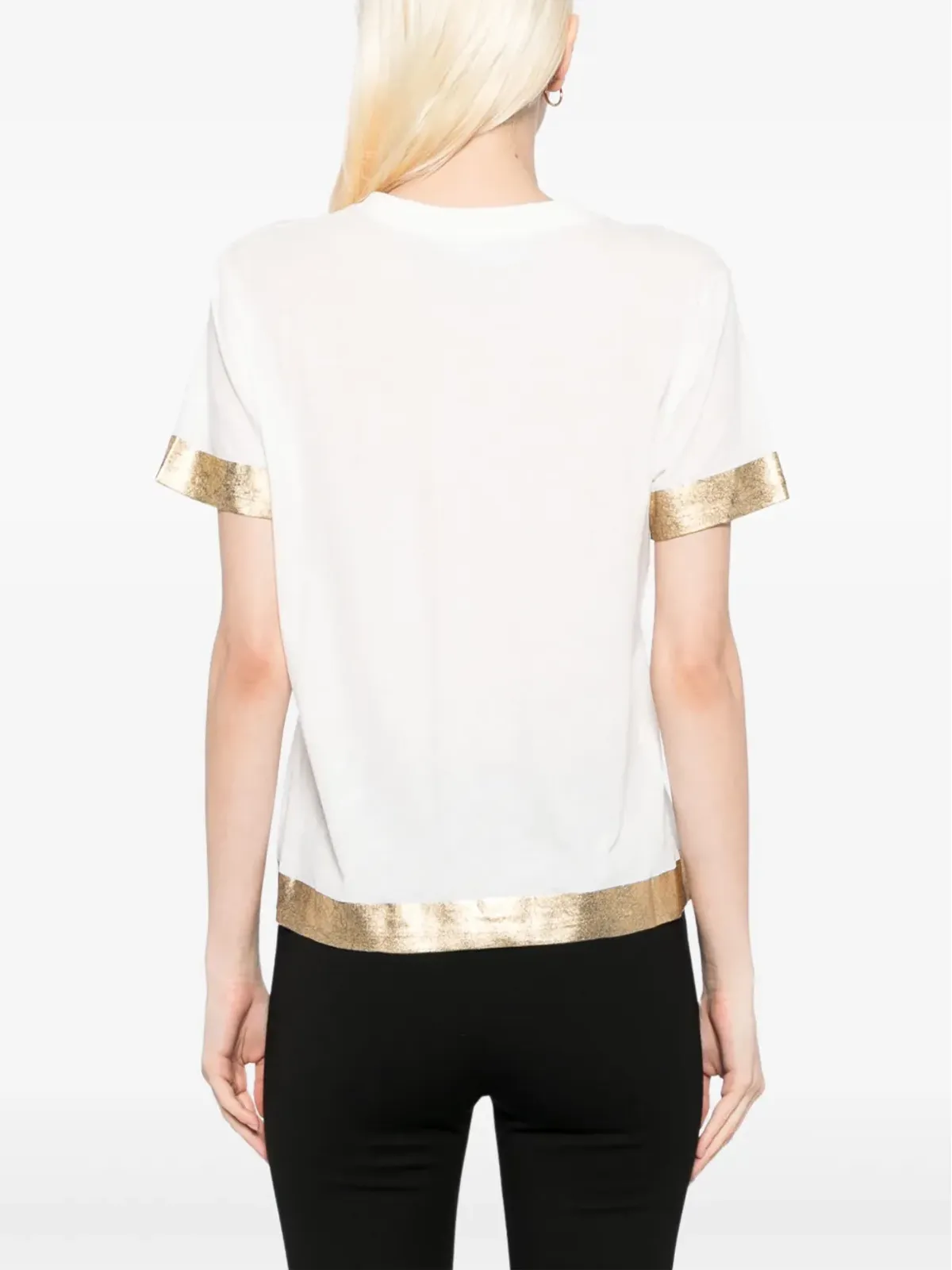 Cynthia Rowley フォイルヘムTシャツ - 画像4