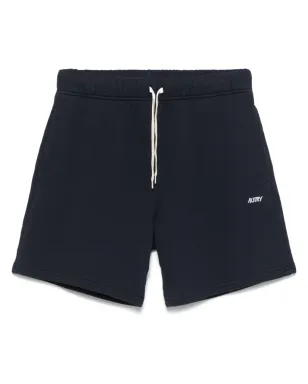 Autry コットン・トラックショーツ ブルー - サムネイル1