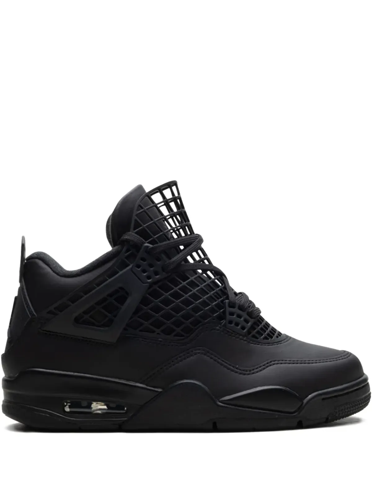 Jordan エア ジョーダン 4 ネット ブラックスニーカー - 画像1