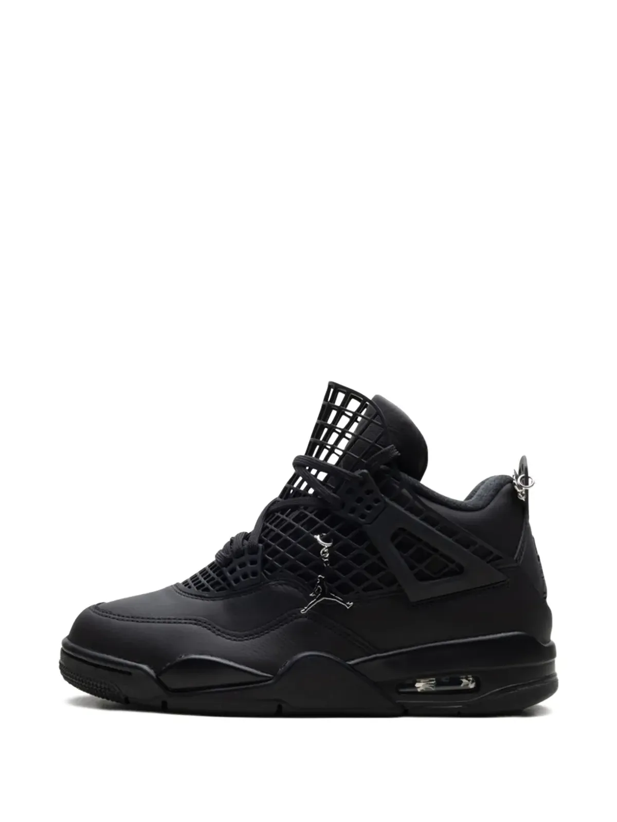 Jordan エア ジョーダン 4 ネット ブラックスニーカー - 画像5